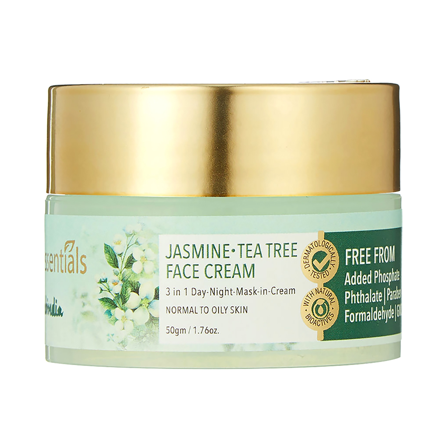Fabessentials jasmine and tea tree face cream (100g)
